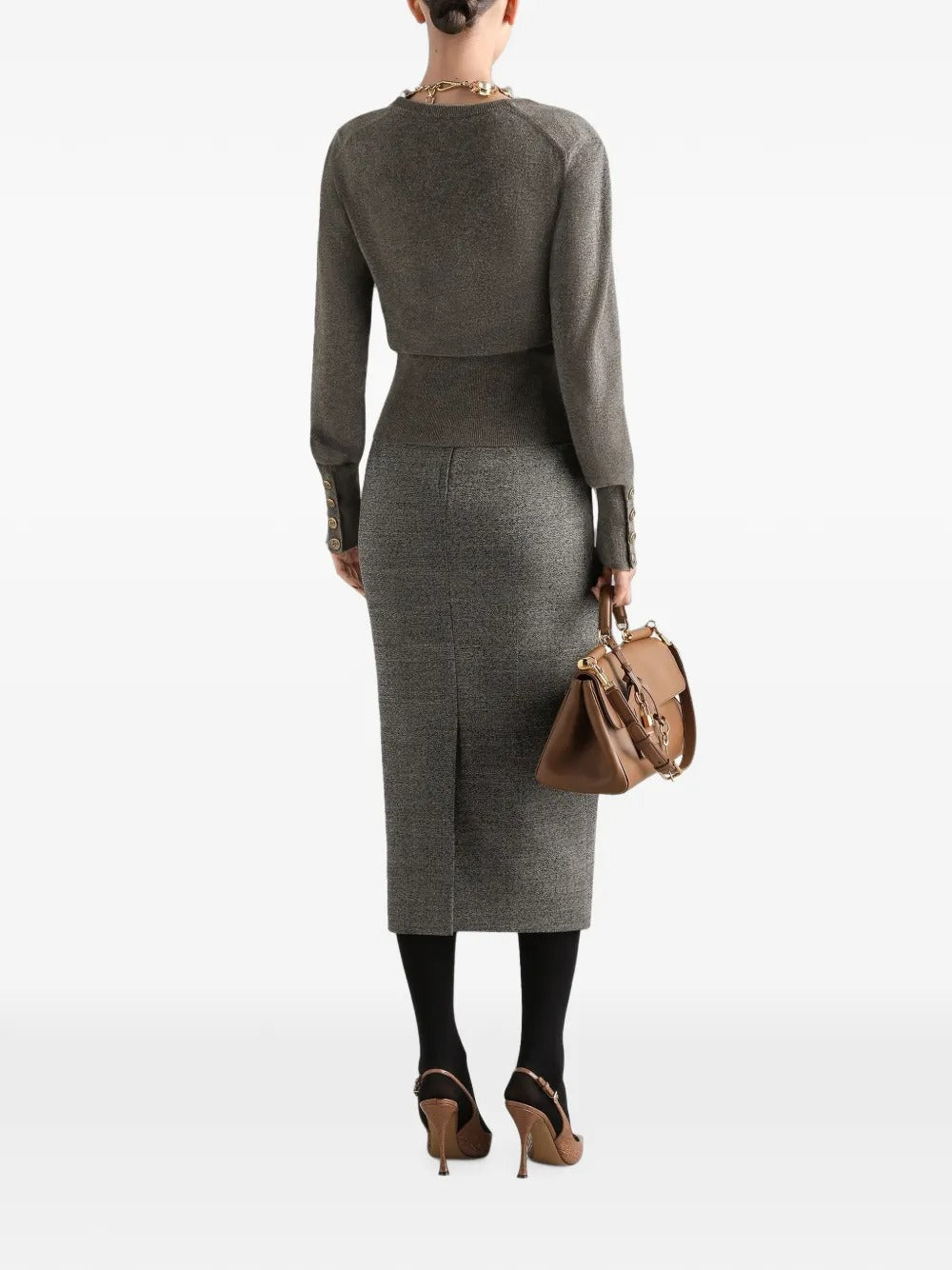 Dolce & gabbana wool sheath dress-DOLCE&GABBANA-Verso