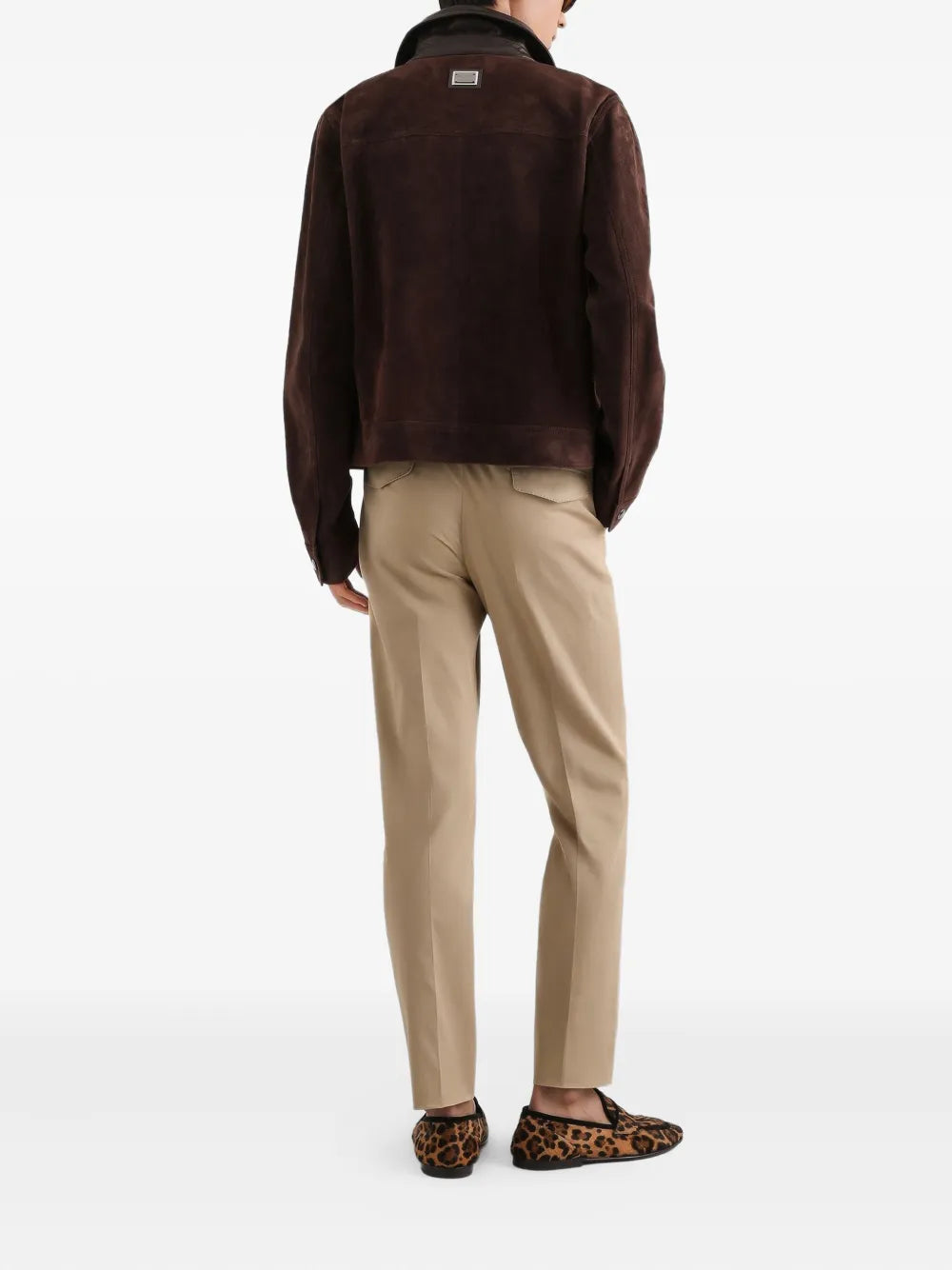 Dolce & gabbana button-fastening trousers-DOLCE&GABBANA-Verso