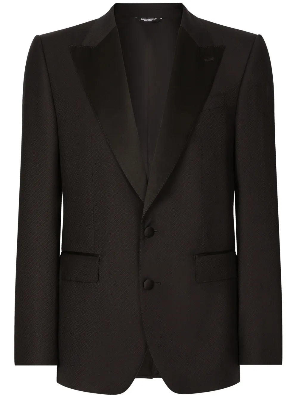 Dolce & gabbana contrasting lapels two-piece suit-DOLCE&GABBANA-Verso