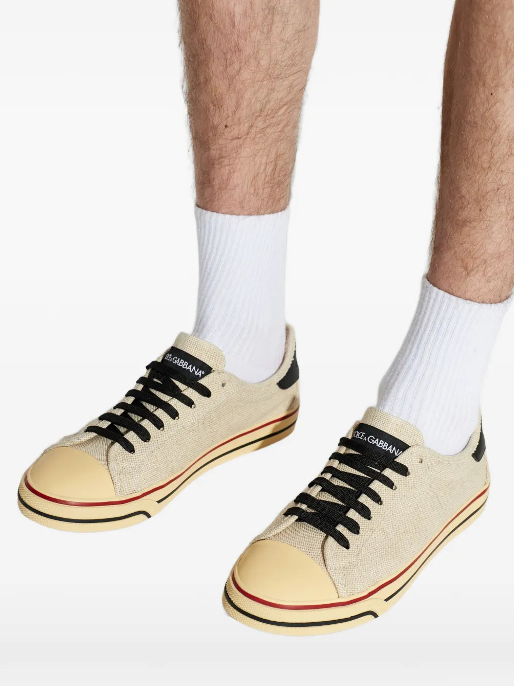 Dolce & gabbana cotton sneakers-DOLCE&GABBANA-Verso