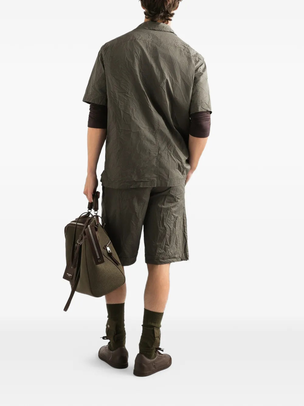 Dolce&Gabbana Drawstring Pocket Shorts-DOLCE&GABBANA-Verso