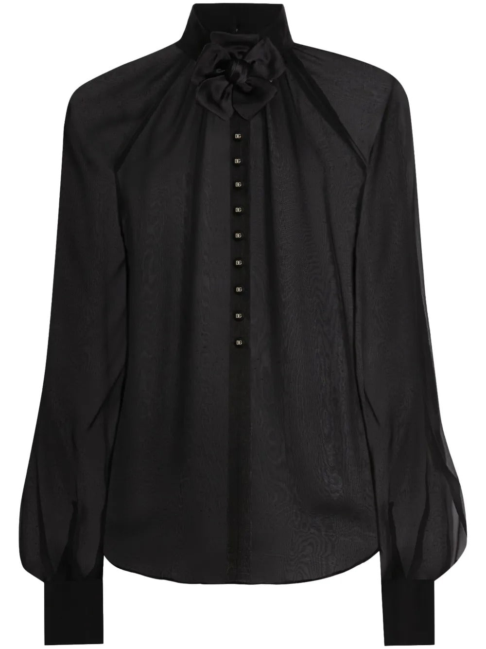 Dolce&Gabbana Floral-Appliqué Shirt-DOLCE&GABBANA-311837-42-Verso