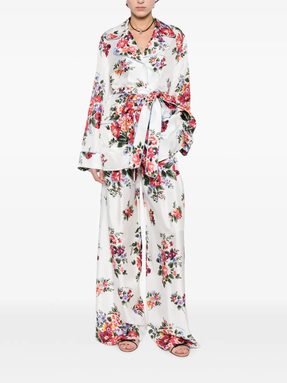 Dolce & gabbana floral-print trousers-DOLCE&GABBANA-Verso