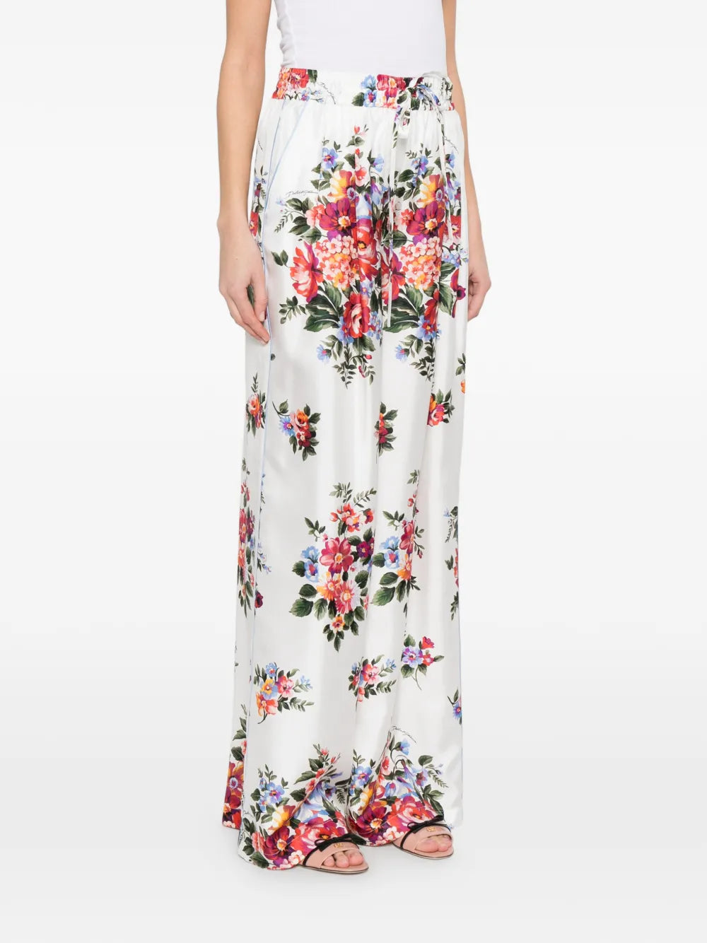 Dolce & gabbana floral-print trousers-DOLCE&GABBANA-Verso