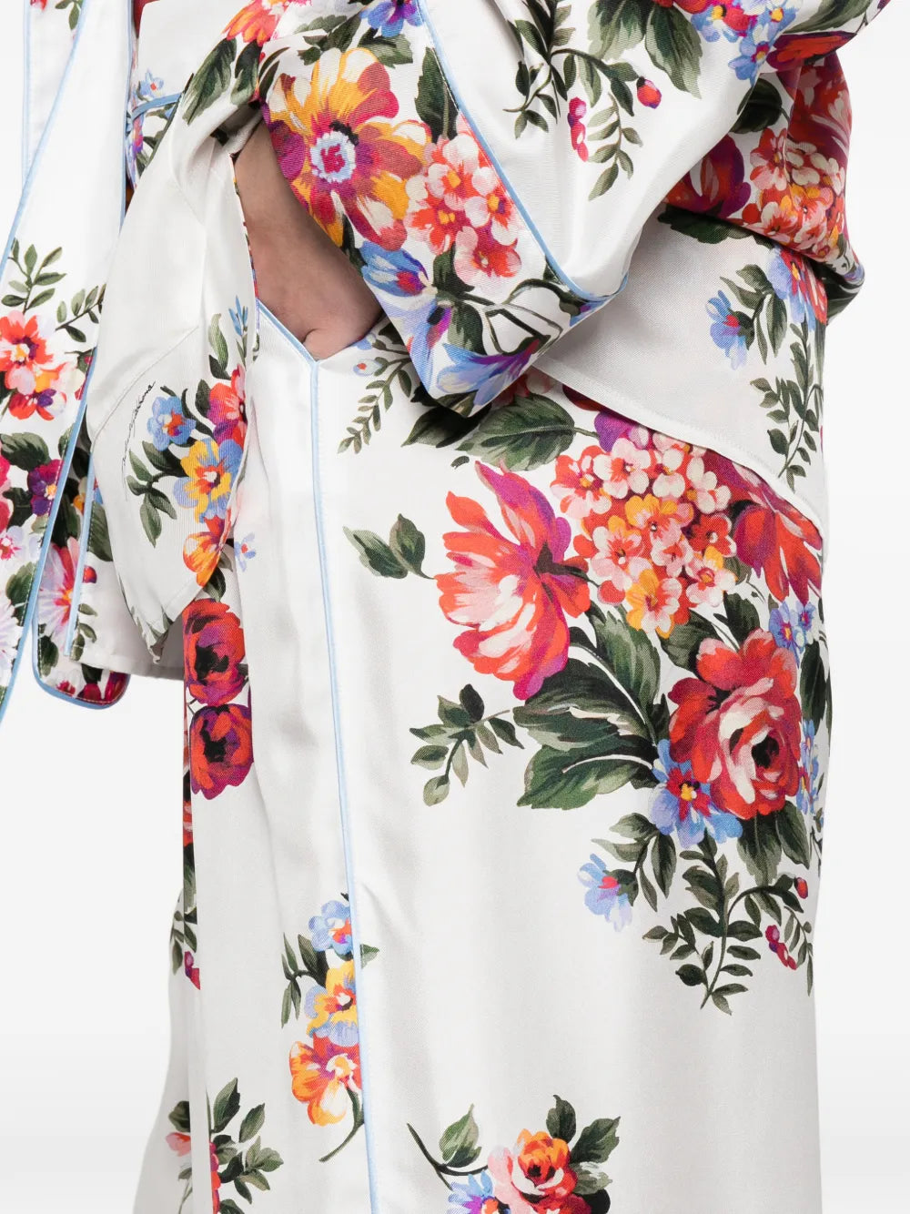 Dolce & gabbana floral-print trousers-DOLCE&GABBANA-Verso