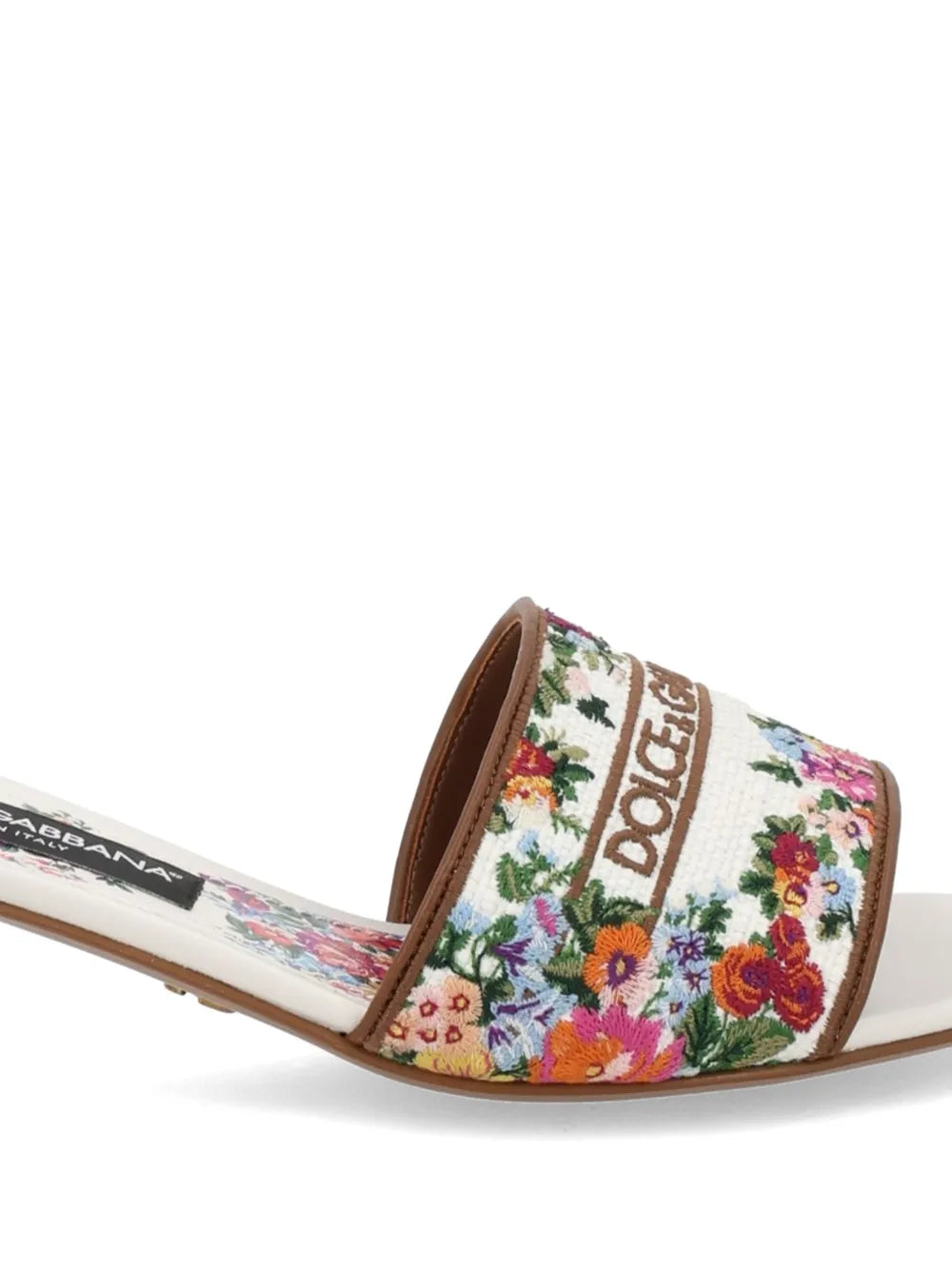 Dolce & gabbana floral sandals-DOLCE&GABBANA-Verso