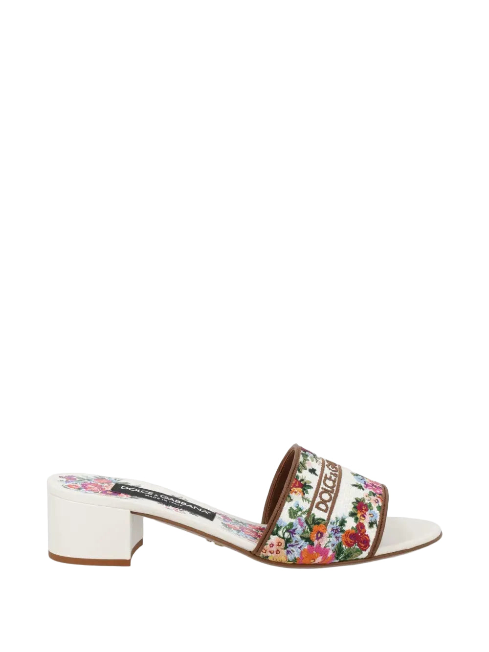 Dolce & gabbana floral sandals-DOLCE&GABBANA-Verso