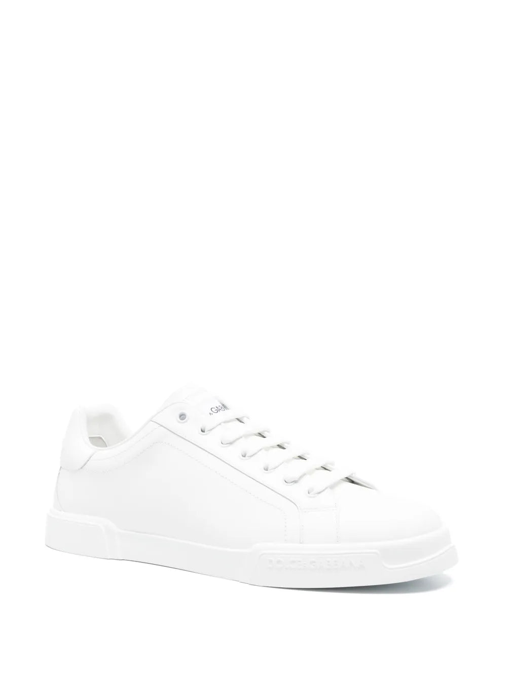Dolce & gabbana leather sneakers-DOLCE&GABBANA-Verso