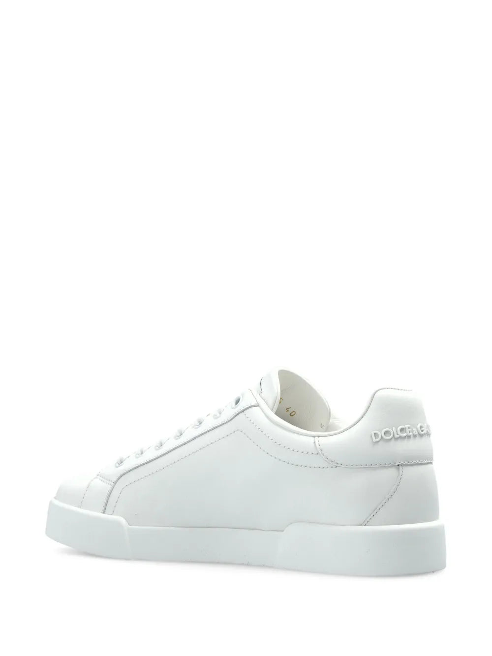 Dolce & gabbana leather sneakers-DOLCE&GABBANA-Verso
