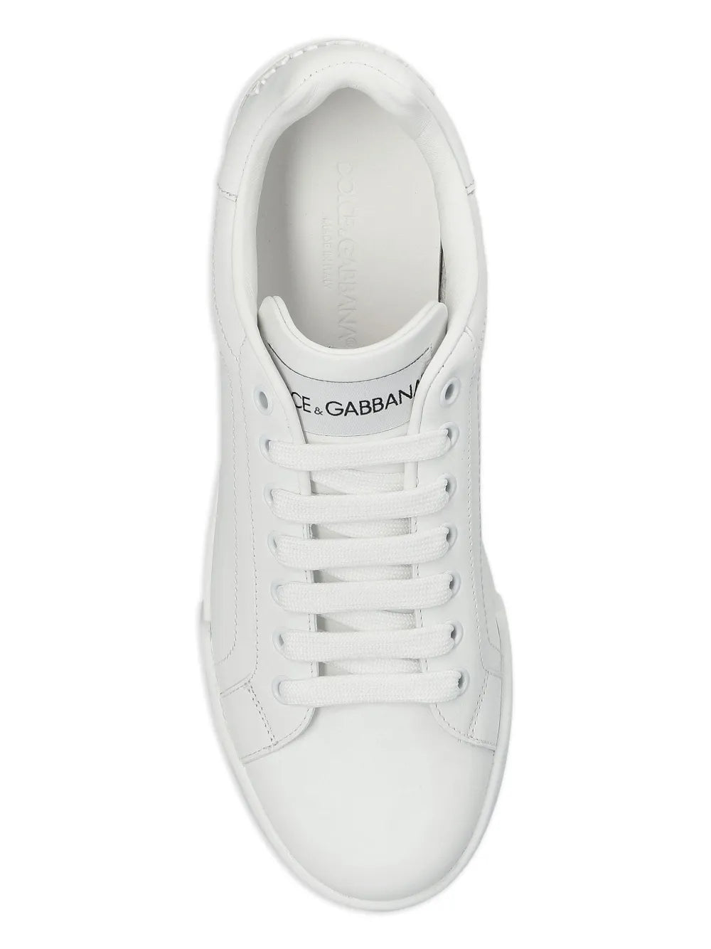 Dolce & gabbana leather sneakers-DOLCE&GABBANA-Verso