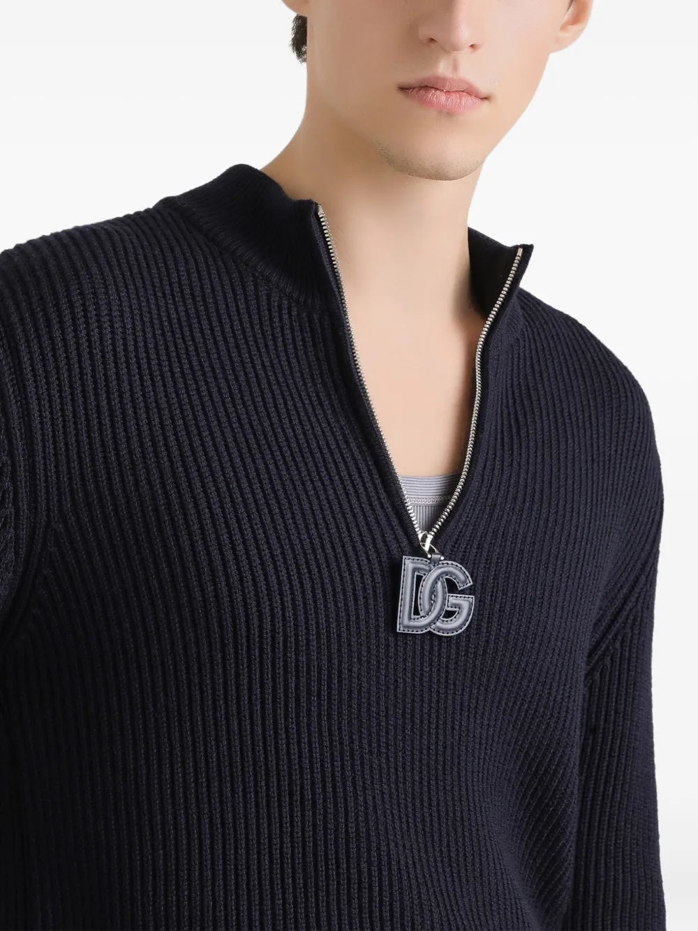 Dolce & gabbana logo-detail sweater-DOLCE&GABBANA-Verso