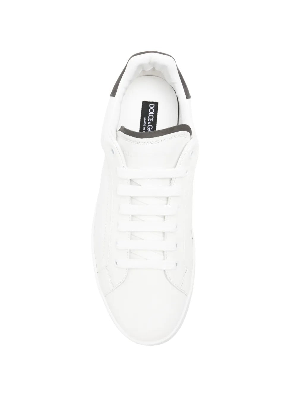 Dolce & gabbana logo-embossed contrast-heel sneakers-DOLCE&GABBANA-Verso