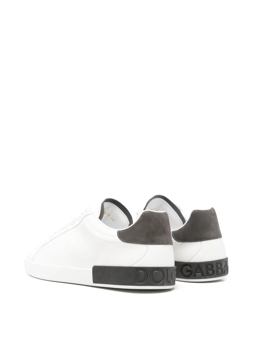 Dolce & gabbana logo-embossed contrast-heel sneakers-DOLCE&GABBANA-Verso
