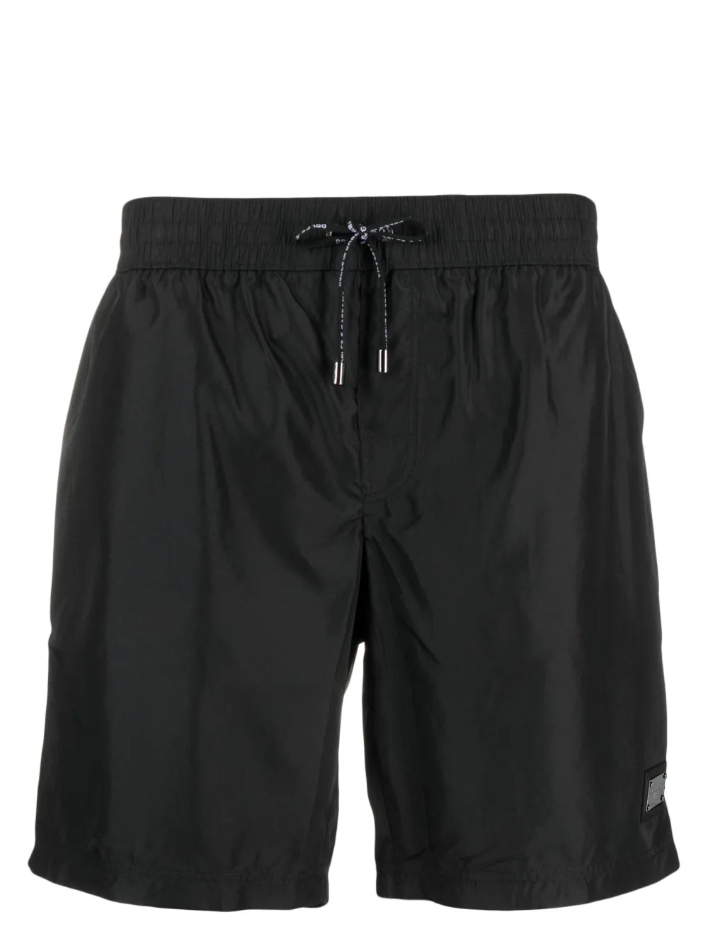 Dolce & gabbana logo-plaque drawstring swim shorts-DOLCE&GABBANA-Verso