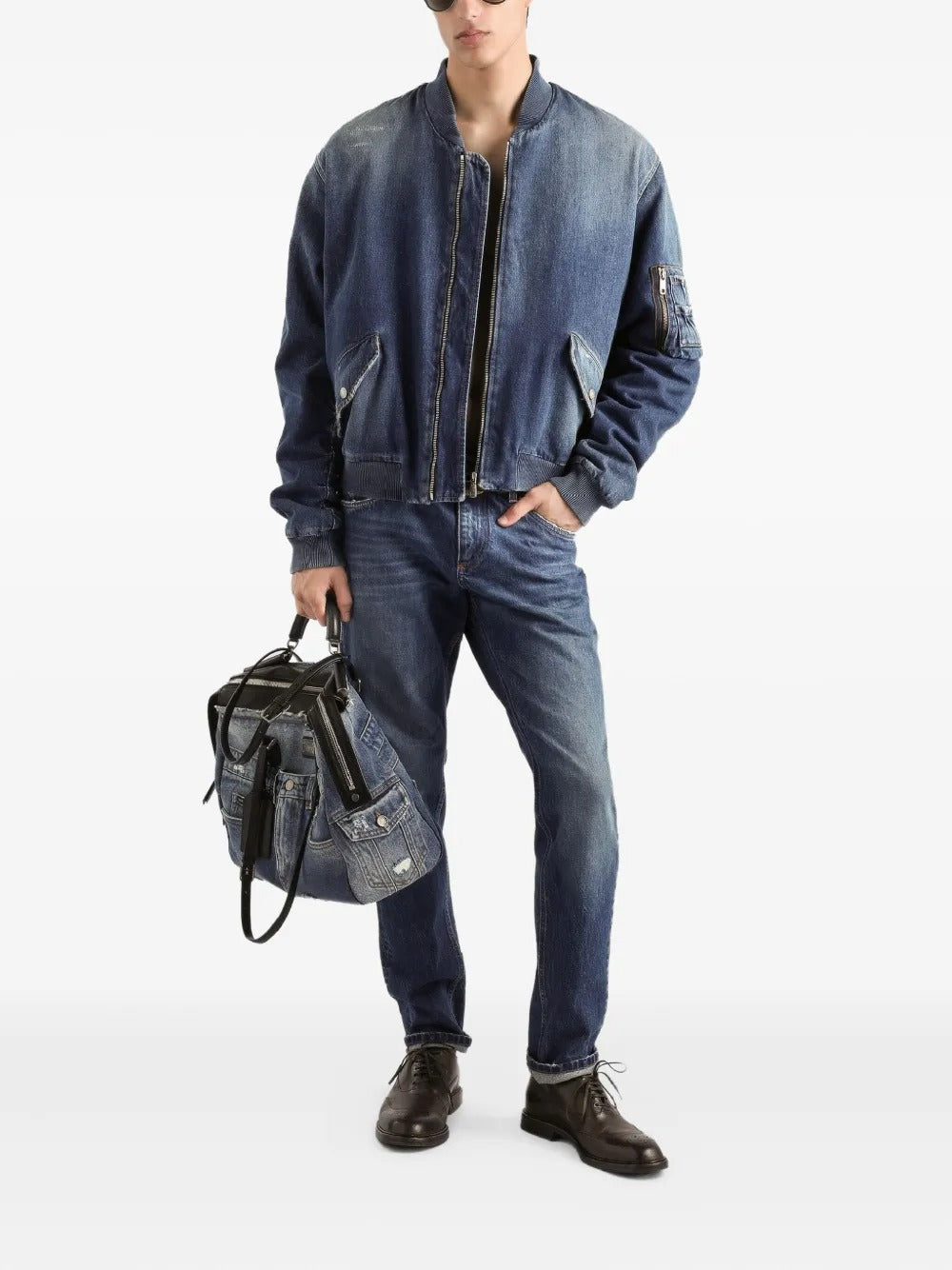 Dolce&Gabbana Logo-plaque Jeans-DOLCE&GABBANA-Verso