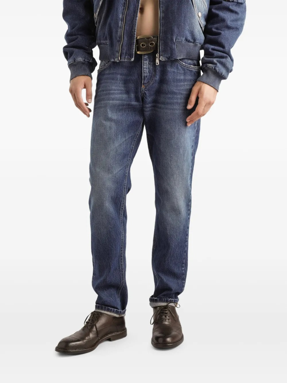 Dolce&Gabbana Logo-plaque Jeans-DOLCE&GABBANA-Verso