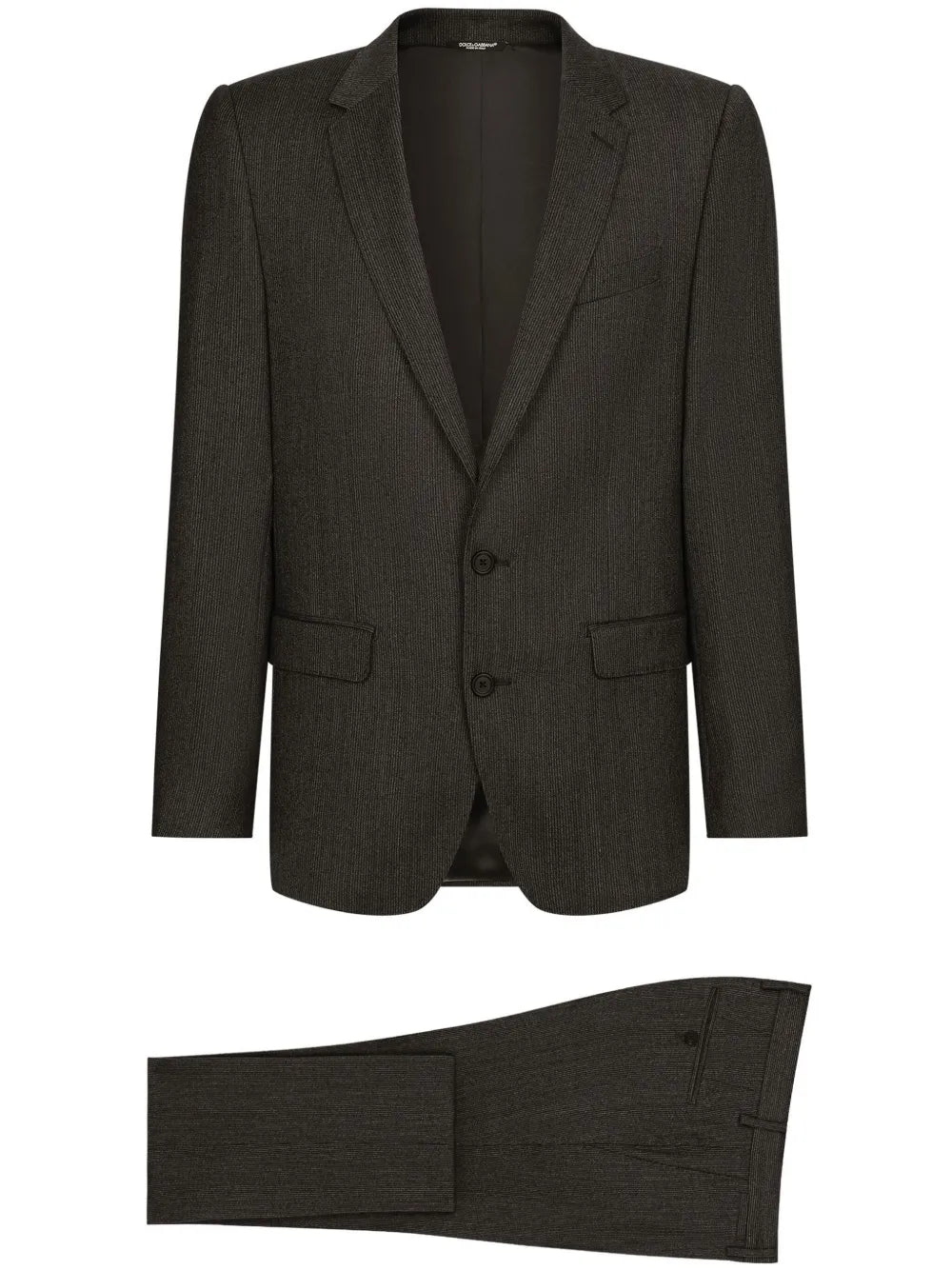 Dolce & gabbana peak-lapels straight-leg single-breasted suit-DOLCE&GABBANA-Verso
