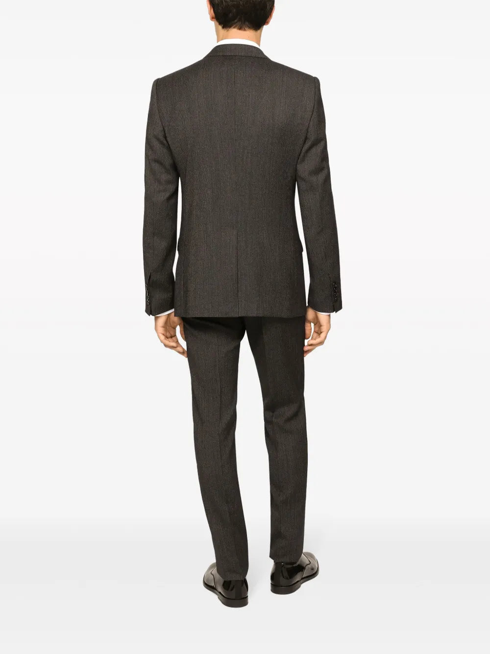 Dolce & gabbana peak-lapels straight-leg single-breasted suit-DOLCE&GABBANA-Verso