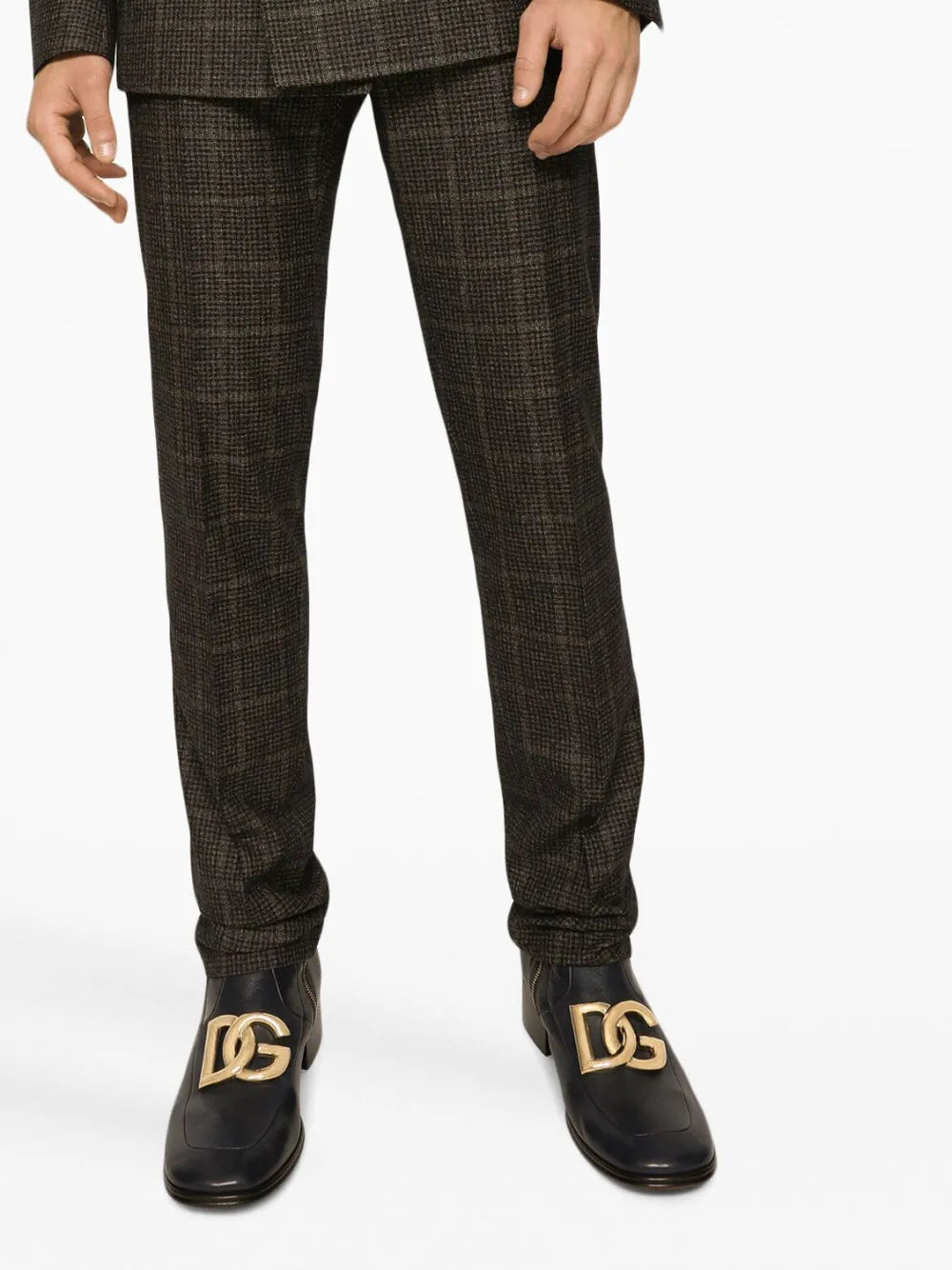 Dolce & gabbana plaid-check tailored trousers-DOLCE&GABBANA-Verso
