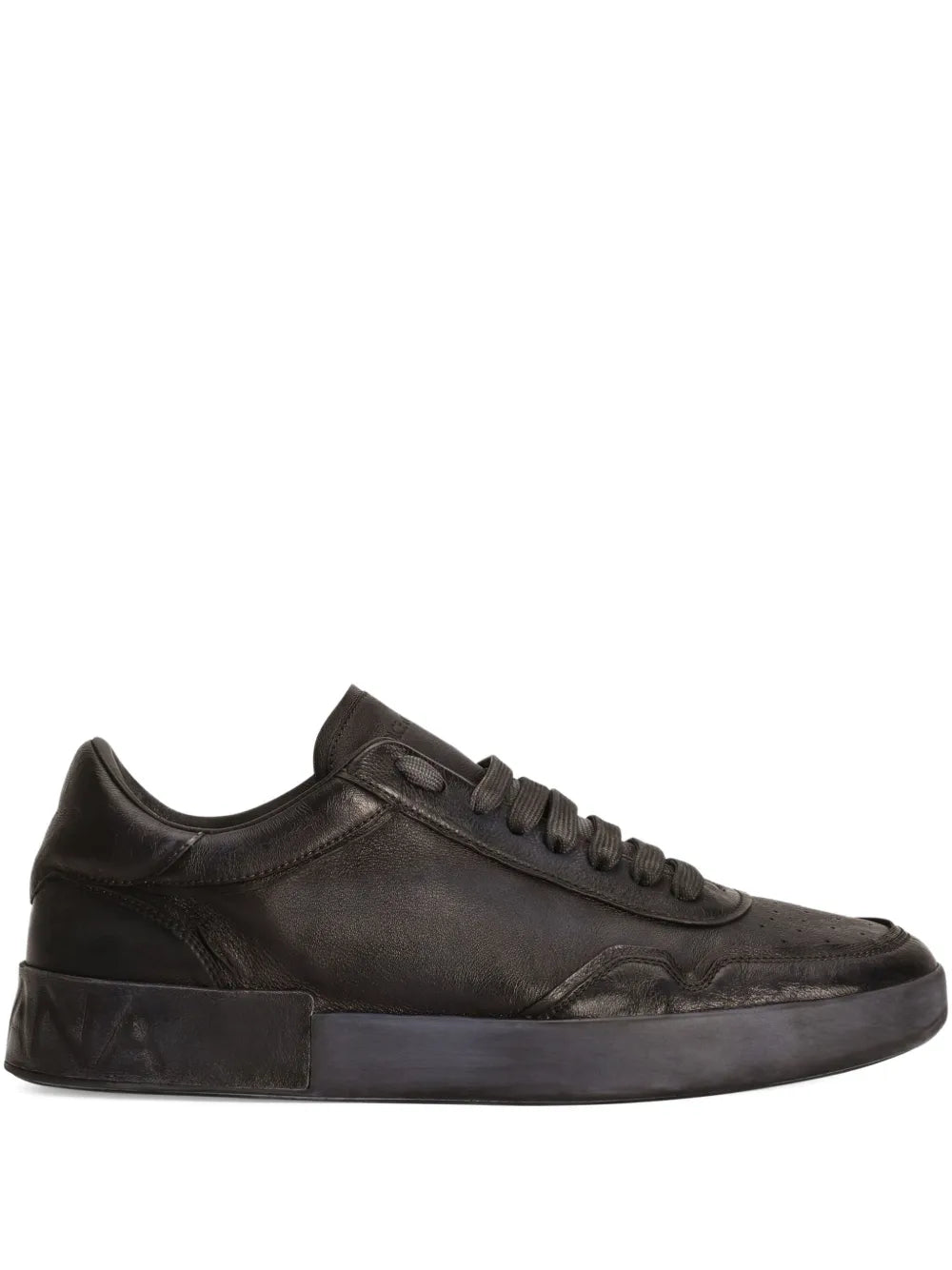 Dolce & gabbana portofino leather lace-up sneakers-DOLCE&GABBANA-Verso