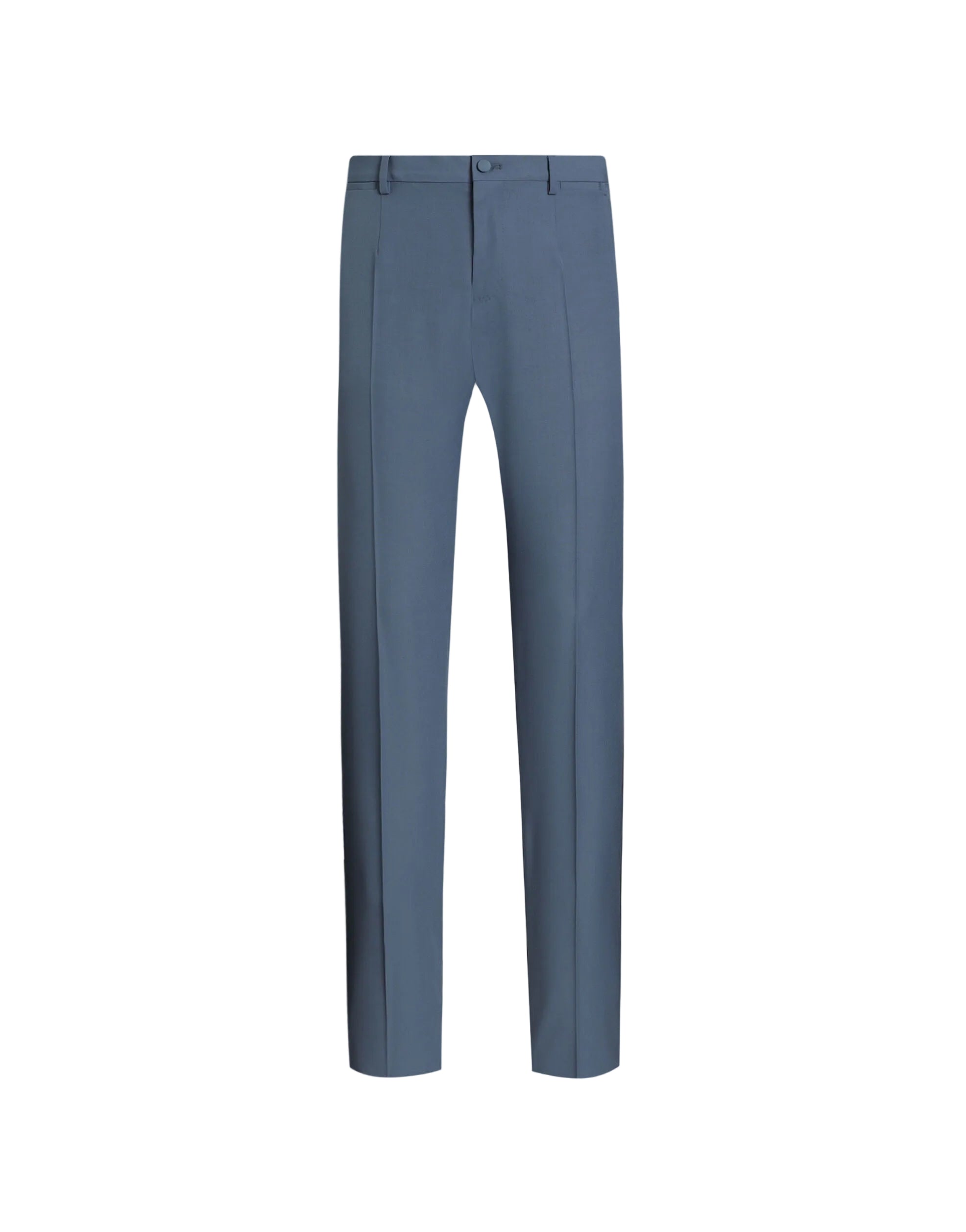 Dolce&Gabbana Pressed-legs Button Trousers-DOLCE&GABBANA-304598-48-Verso