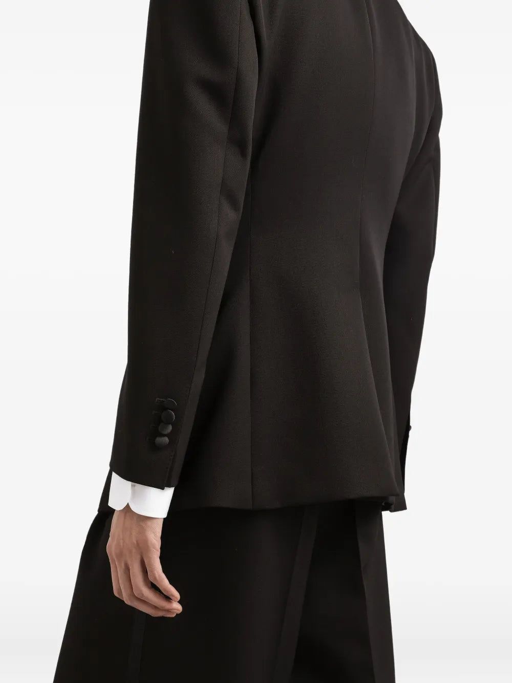 Dolce & gabbana satin-lapel blazer-DOLCE&GABBANA-Verso