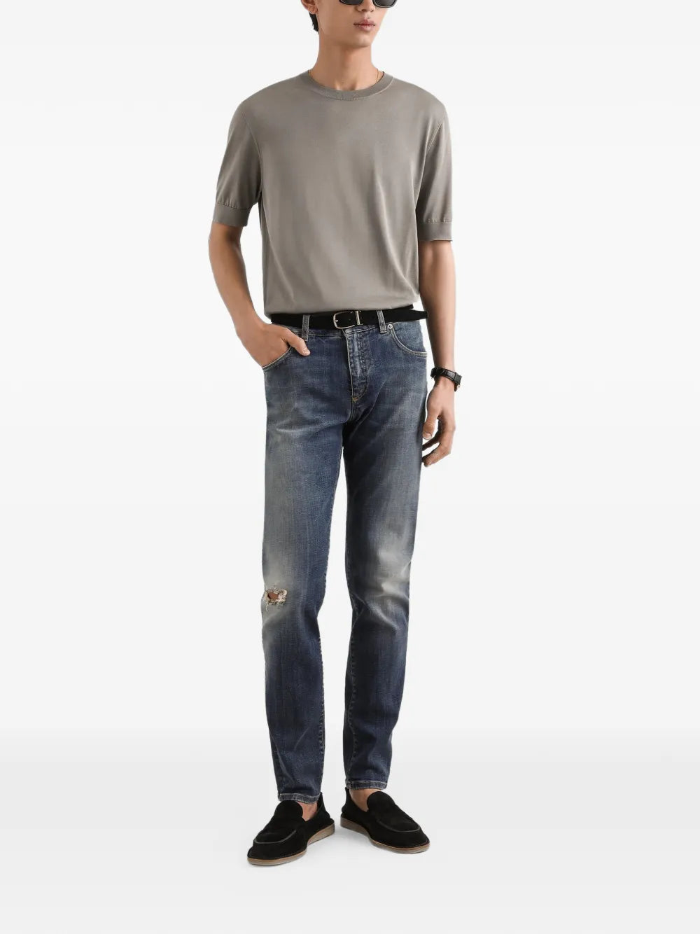 Dolce & gabbana short-sleeve crew-neck t-shirt-DOLCE&GABBANA-Verso