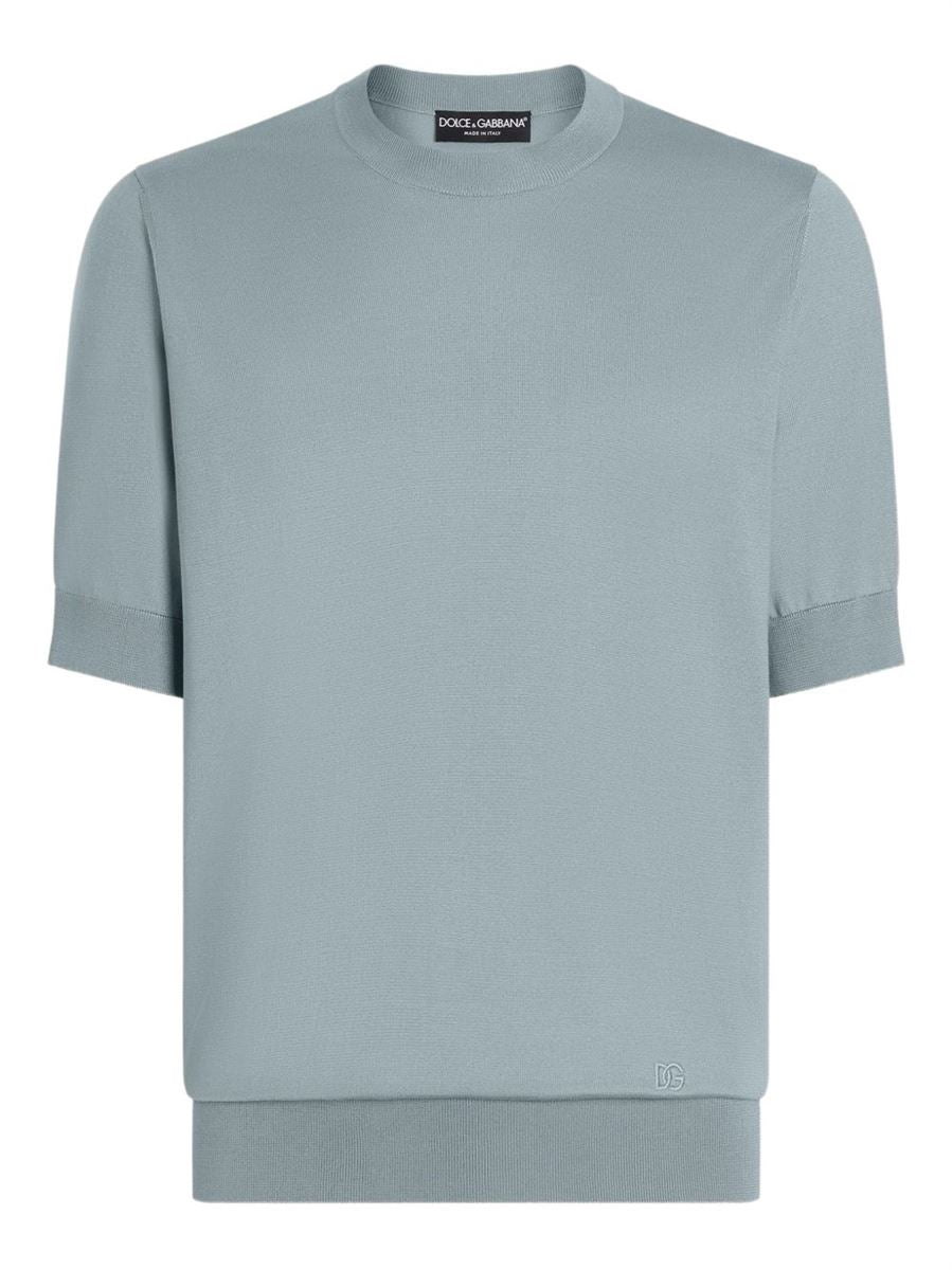 Dolce & gabbana short-sleeve crew-neck t-shirt-DOLCE&GABBANA-Verso