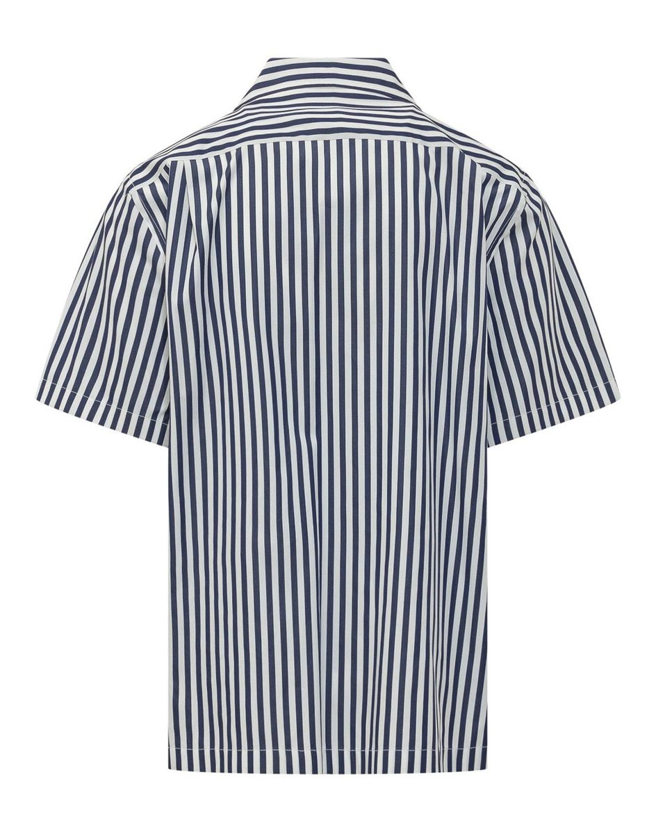 Dolce & gabbana short-sleeved striped shirt-DOLCE&GABBANA-Verso