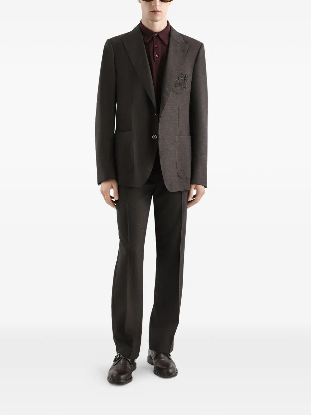Dolce&Gabbana Virgin Wool Trousers-DOLCE&GABBANA-Verso
