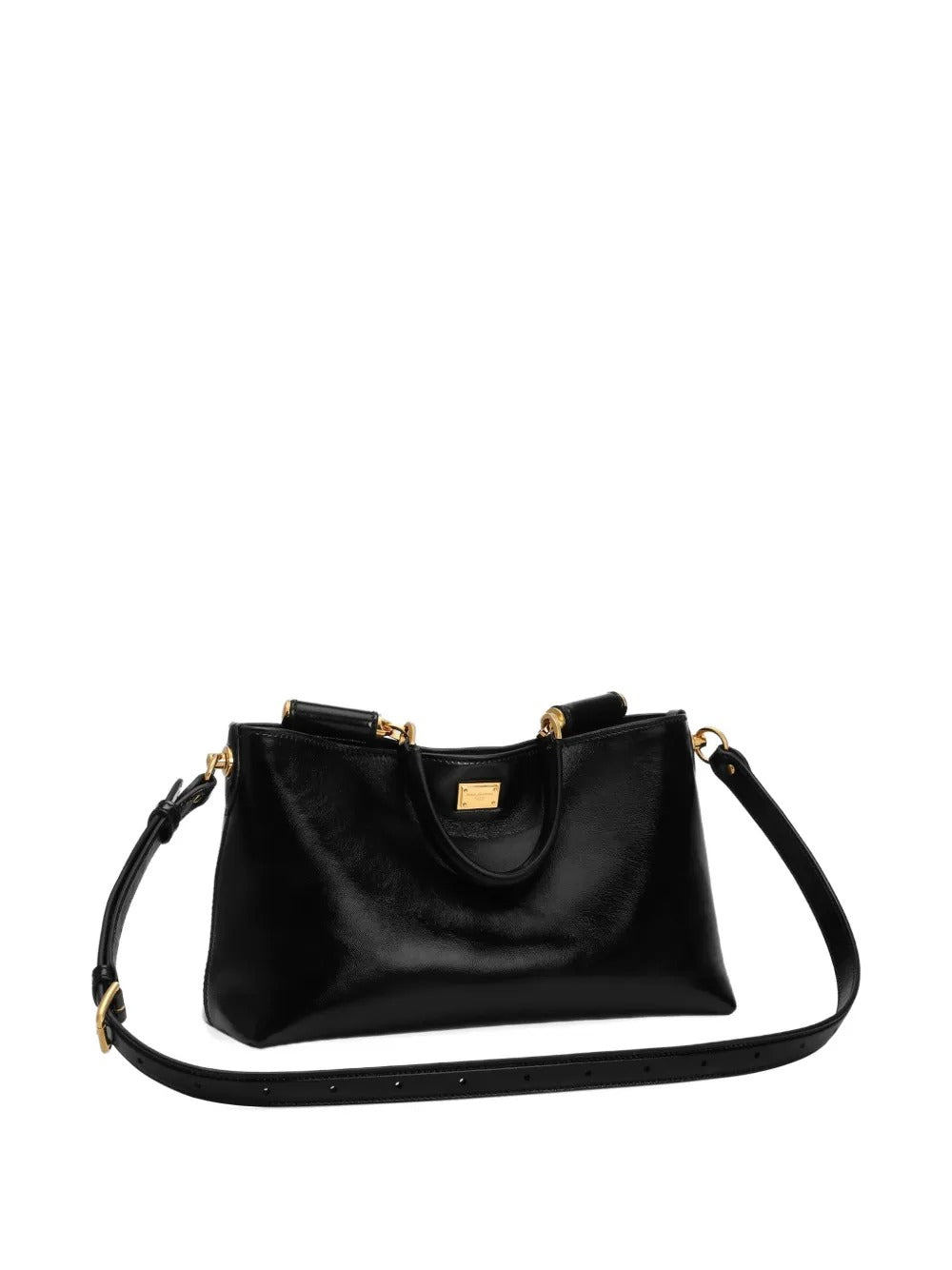 Dolce&Gabbana Vittoria Leather Shoulder Bag-DOLCE&GABBANA-Verso