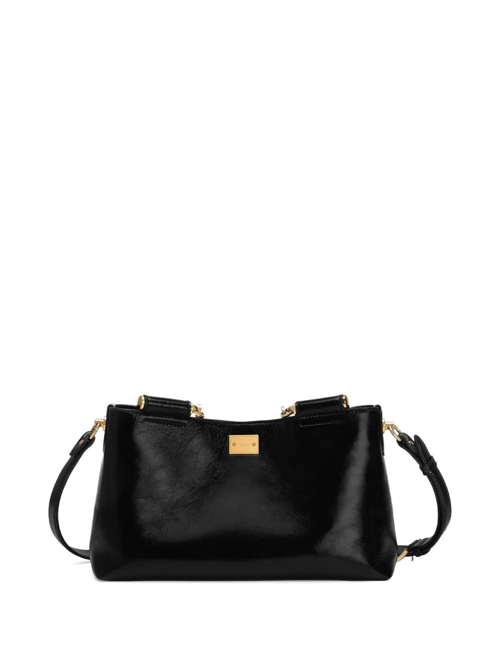 Dolce&Gabbana Vittoria Leather Shoulder Bag-DOLCE&GABBANA-Verso