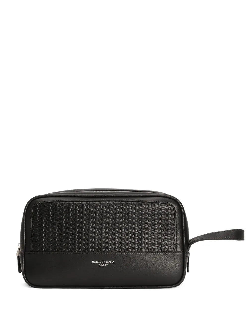 Dolce & gabbana woven-panelled wash bag-DOLCE&GABBANA-Verso