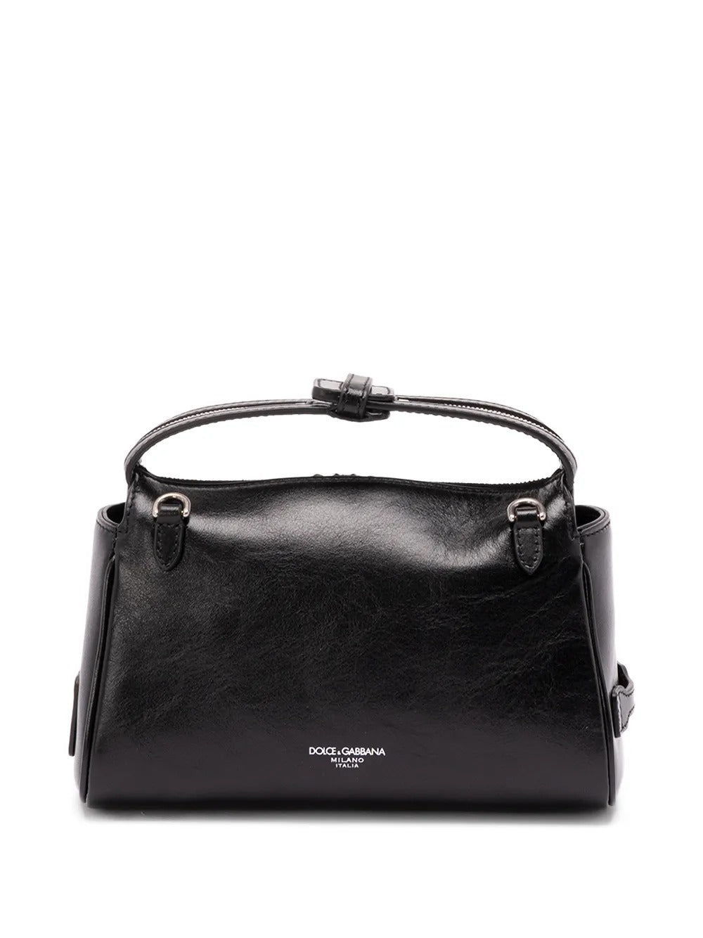 Dolce&Gabbana Zip-fastening Leather Tote Bag-DOLCE&GABBANA-Verso