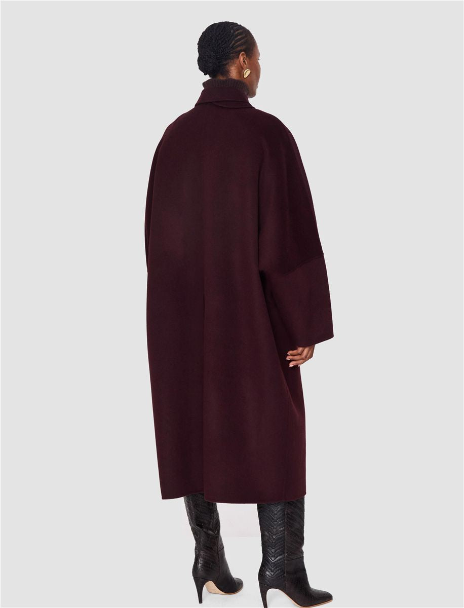 Donna double face cashmere coat-JOSEPH-Verso