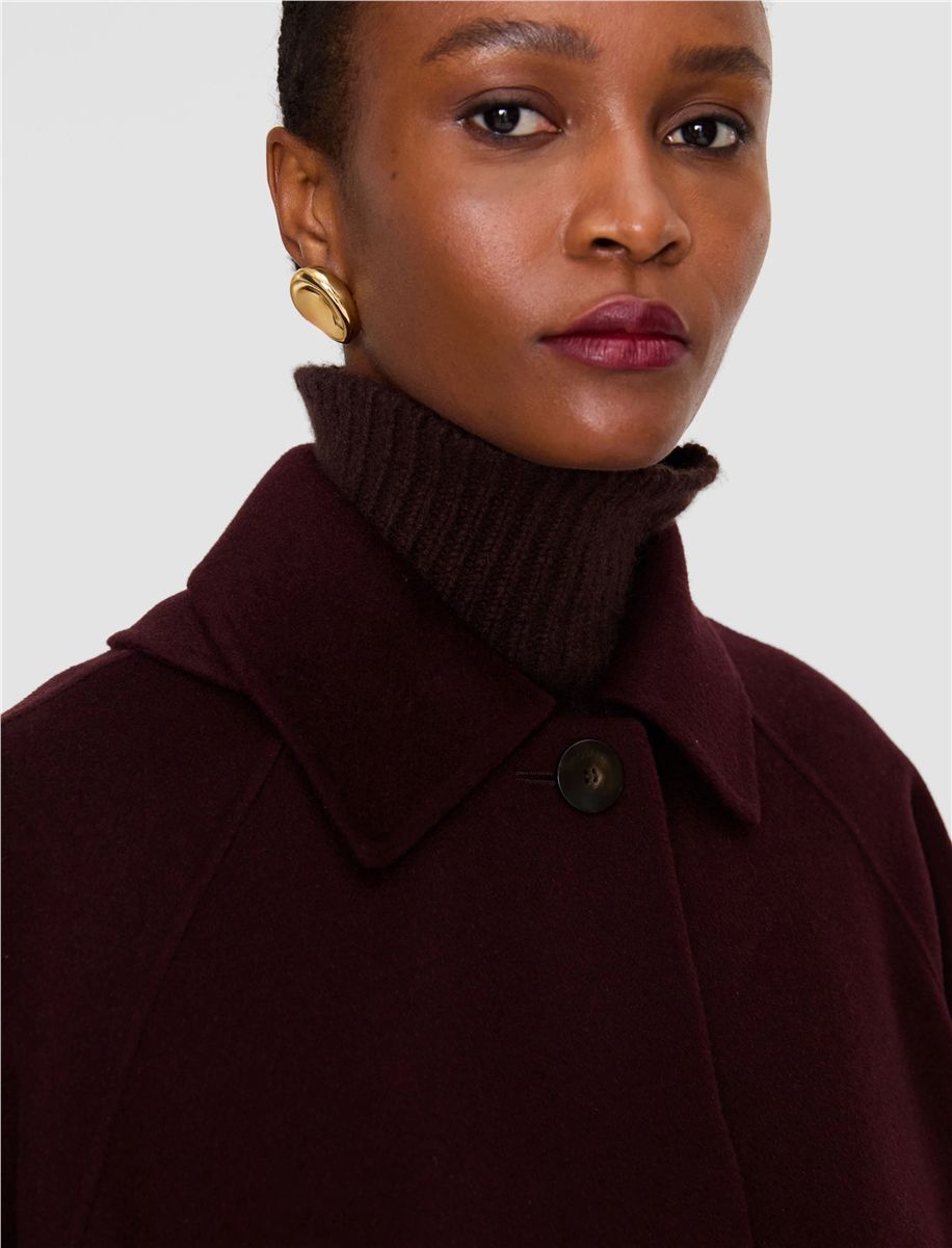 Donna double face cashmere coat-JOSEPH-Verso