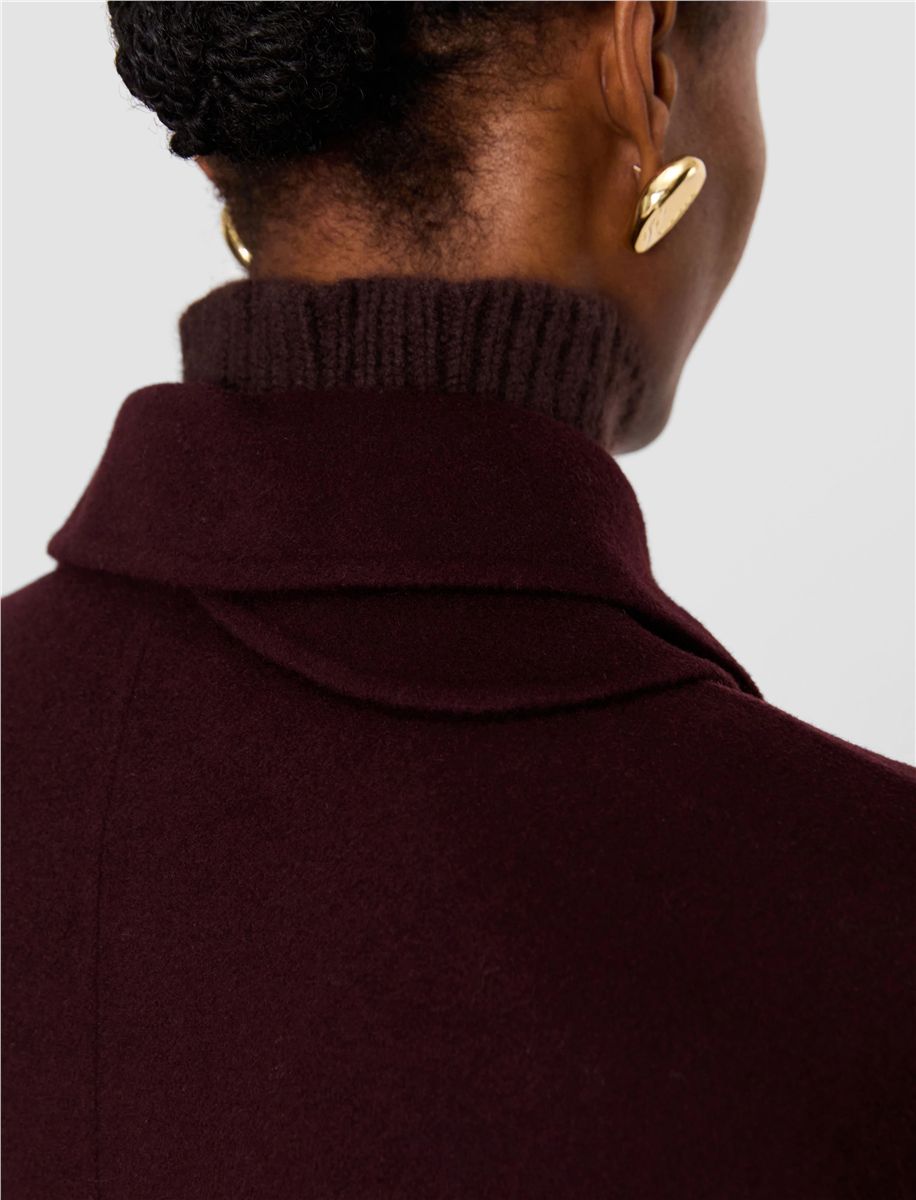 Donna double face cashmere coat-JOSEPH-Verso