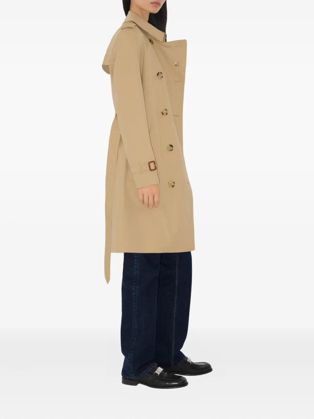 Double-breasted belted trench coat-BURBERRY-Verso