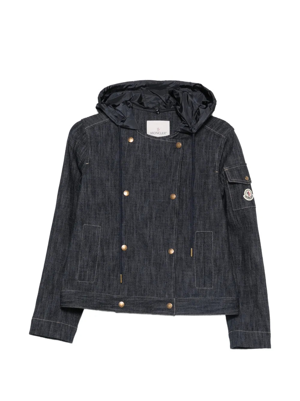 Double-breasted hooded jacket-MONCLER-307078-1-Verso