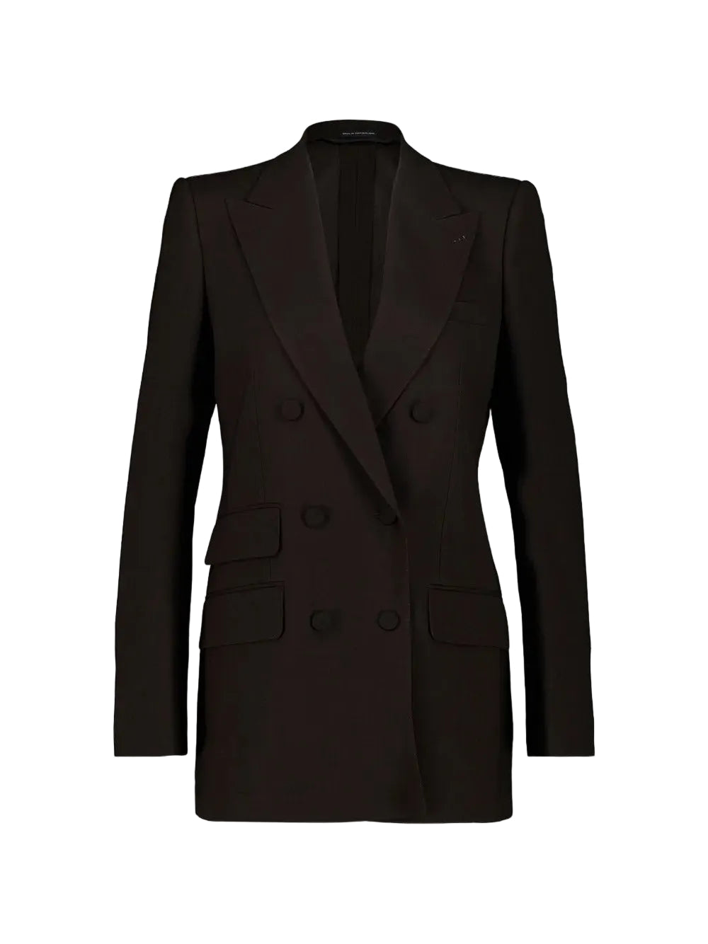 Double-Breasted Peak-Lapel Blazer-TOM FORD-Verso