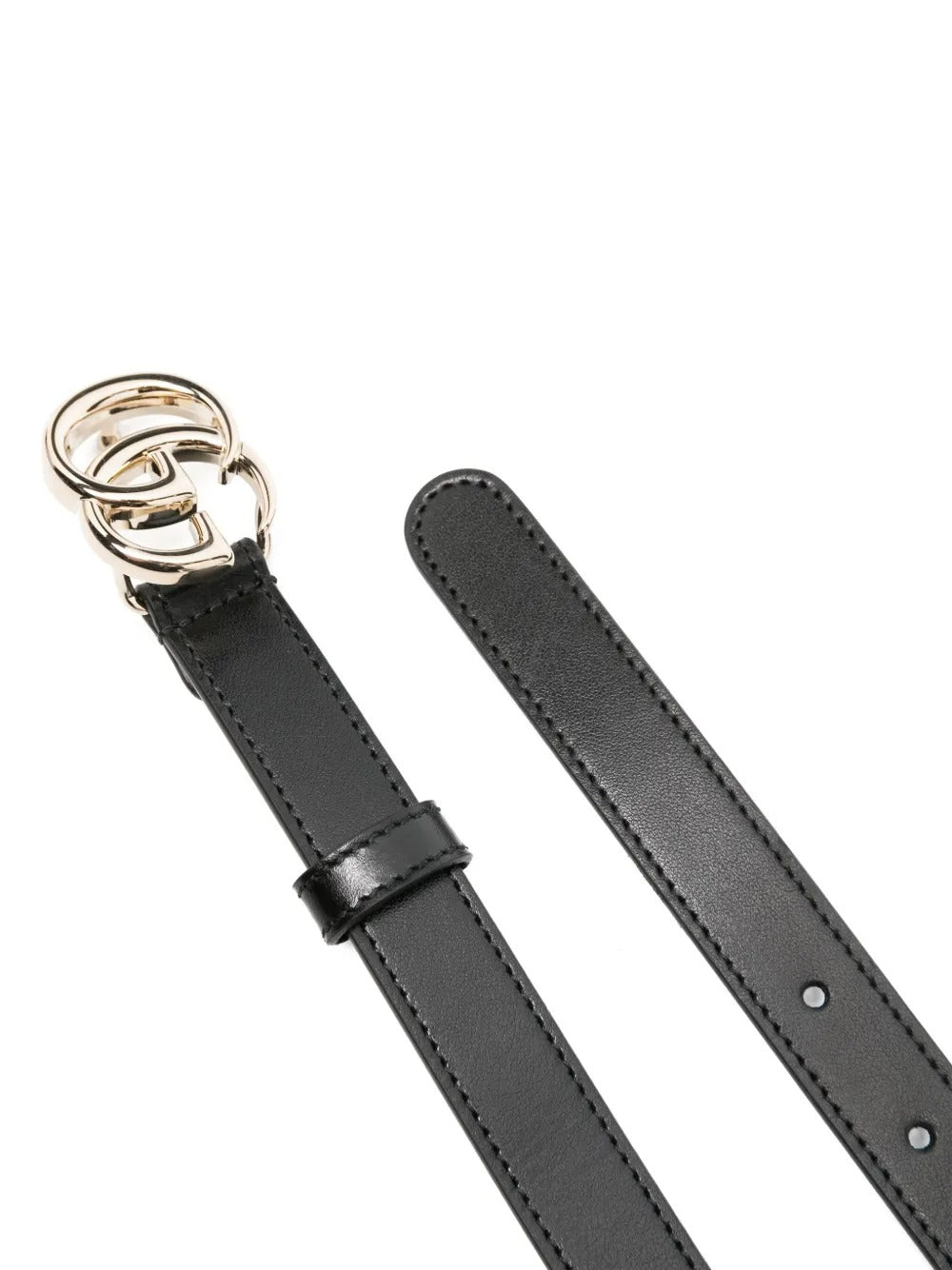 Double g buckle belt-GUCCI-Verso
