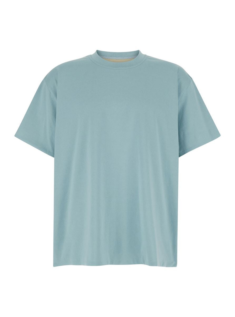 DOUBLE LAYER COTTON T-SIHRT BOTTEGA VENETA