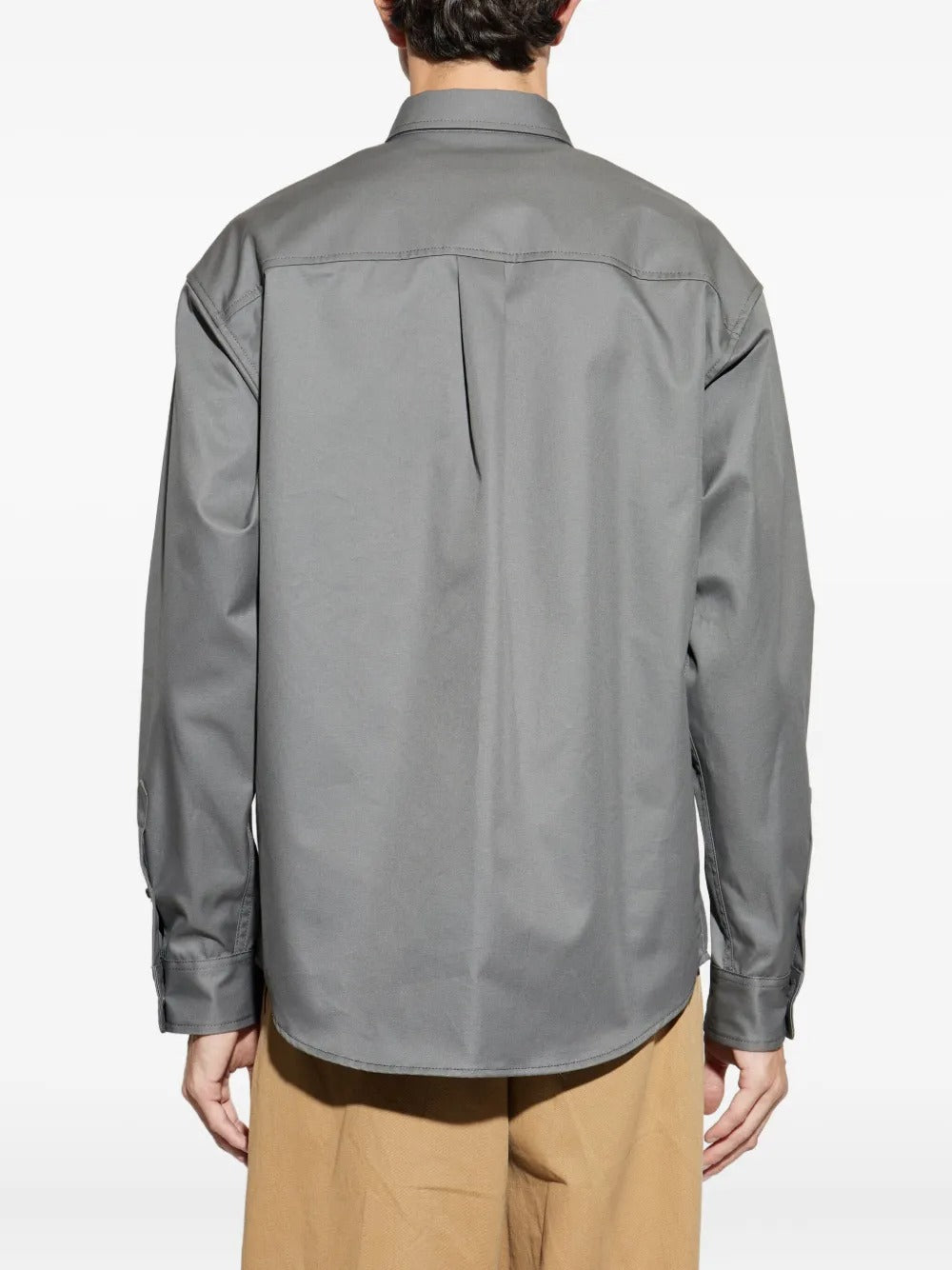 Double-pocket cotton shirt-DSQUARED-Verso