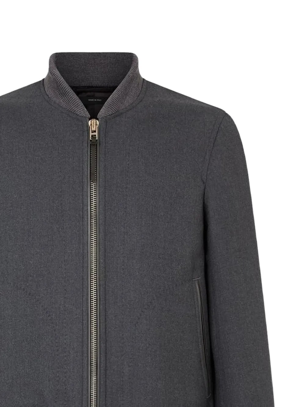 Double Splittable Light Wool Bomber-TOM FORD-Verso