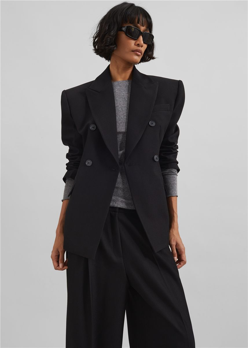 Doyer Cinched Blazer-THE FRANKIE SHOP-Verso