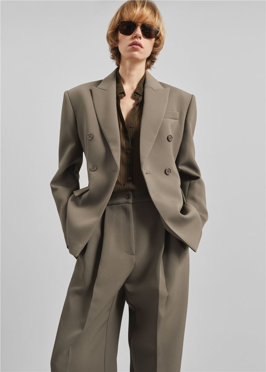 Doyer Cinched Blazer-THE FRANKIE SHOP-Verso