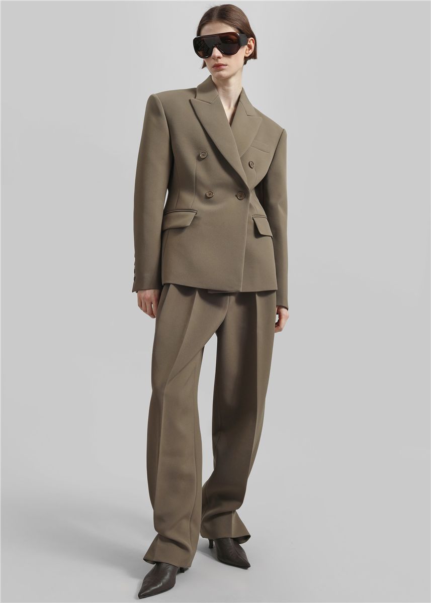 Doyer Cinched Blazer-THE FRANKIE SHOP-Verso