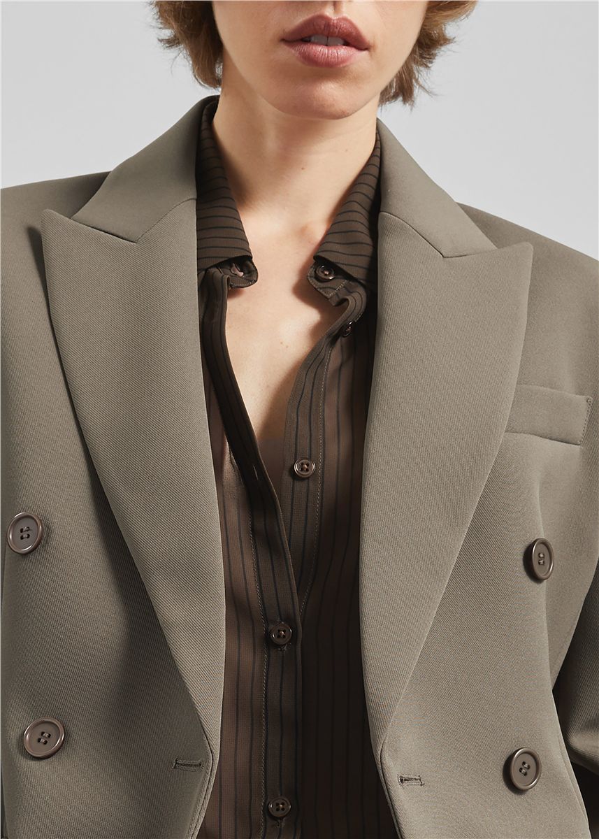 Doyer Cinched Blazer-THE FRANKIE SHOP-Verso