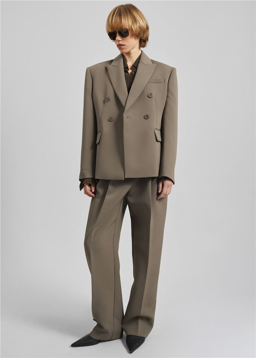 Doyer Cinched Blazer-THE FRANKIE SHOP-Verso