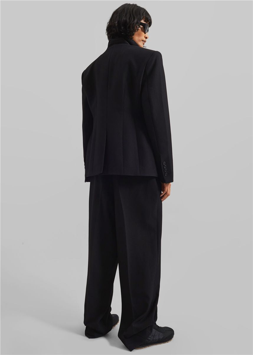 Doyer Cinched Blazer-THE FRANKIE SHOP-Verso